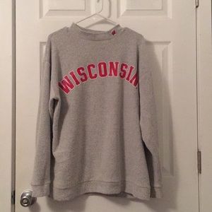 PINK Wisconsin Large PulloverSweater